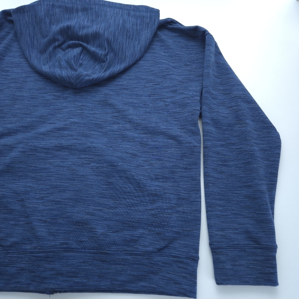Roots Kids Blue Zip Up Hoodie size XXL 13-14 - Picture 11 of 14
